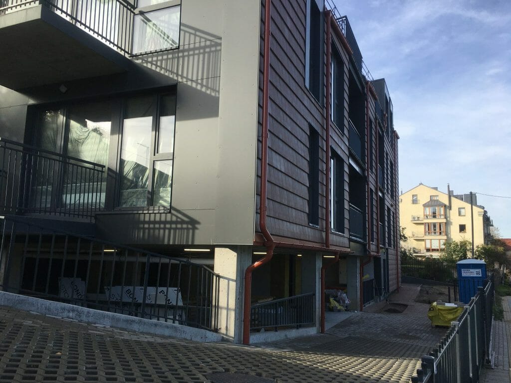 Aukštupis (Krivūlės g. 9) - Multi apartment - construction photos