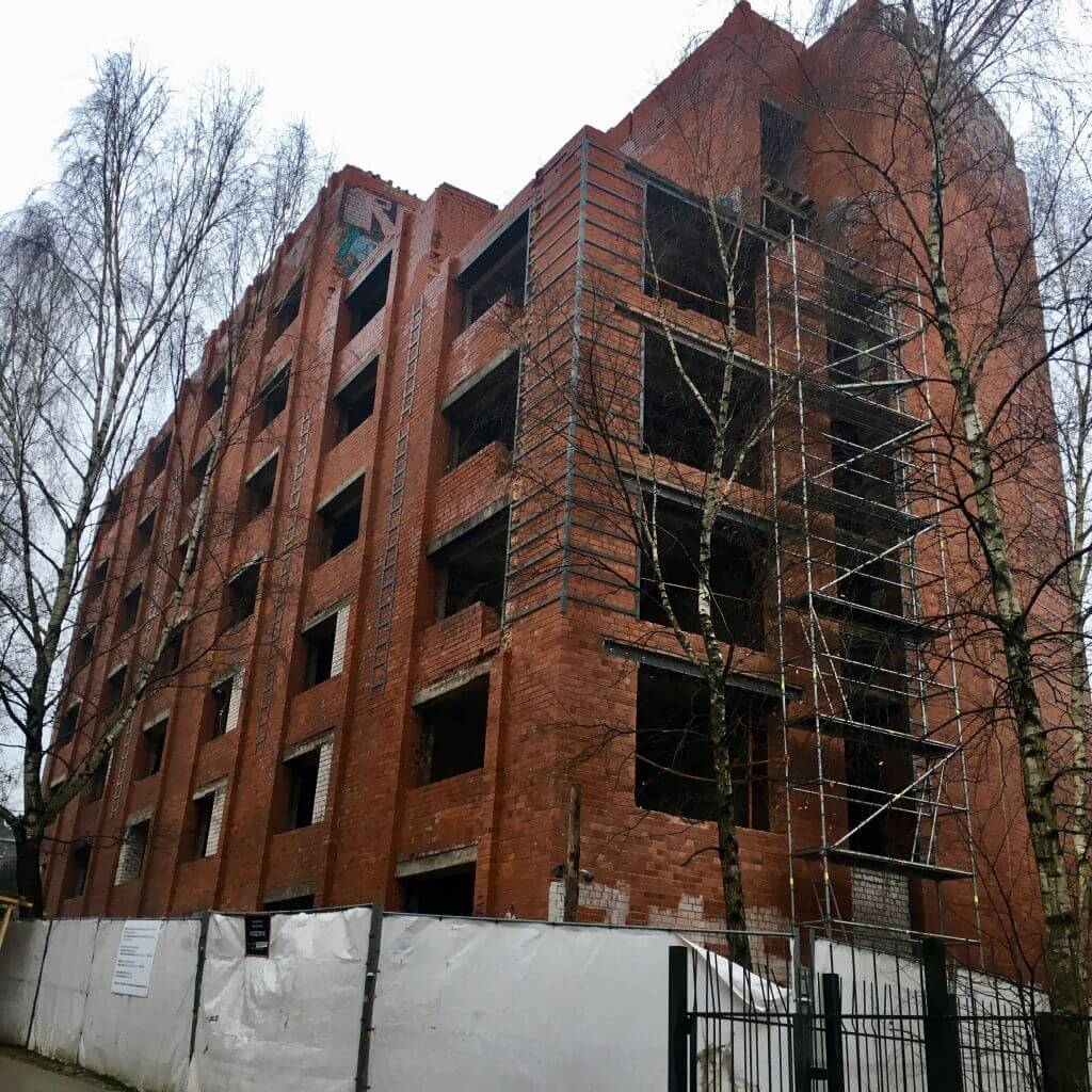 Sapiegų 19 (L. Sapiegos g. 19) - Multi apartment - construction photos