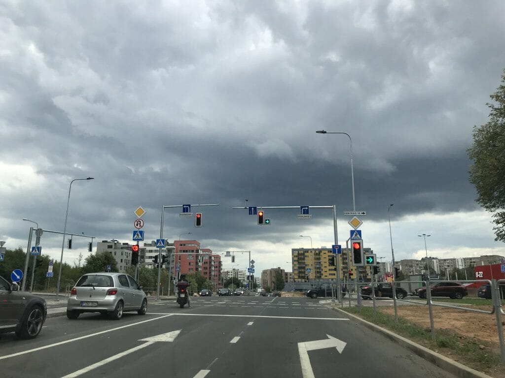 Rimi Pavilnionių g. (Pavilnionių g. 22) - Pārtikas veikals - būvdarbu attēli