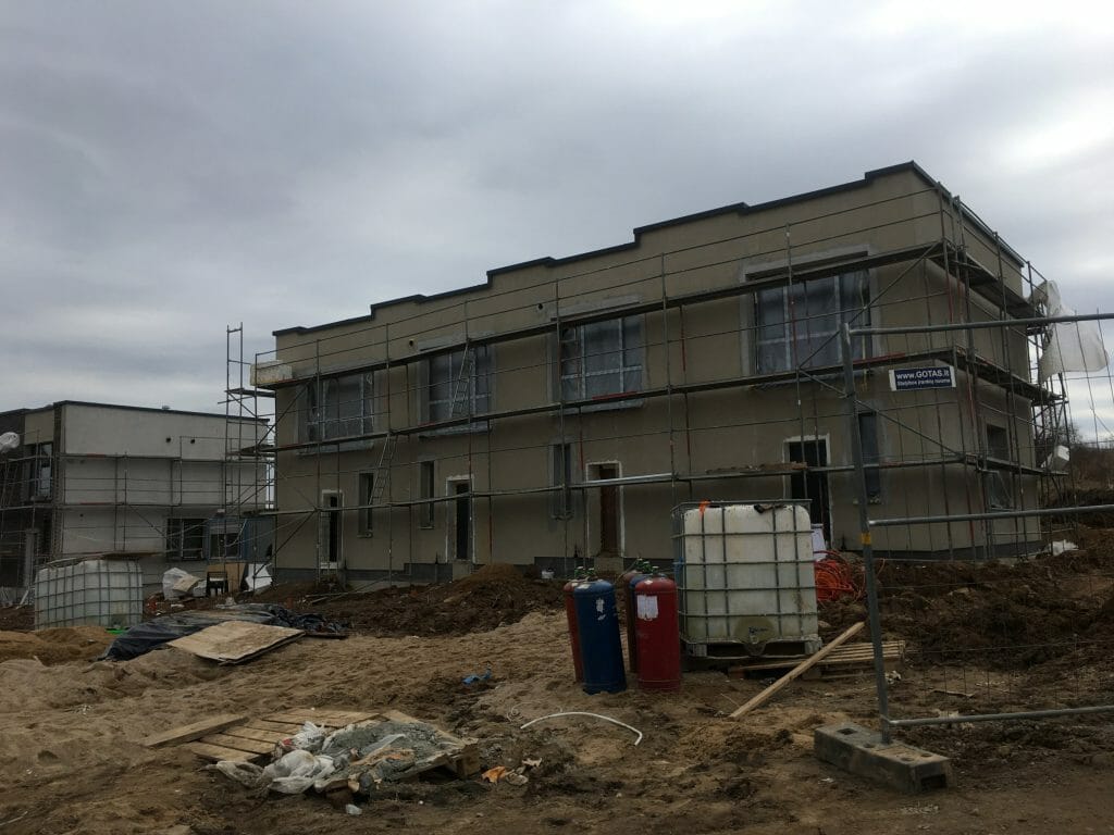 Aštuntukas (Ašmenėlės g. 42) - Row housing - construction photos