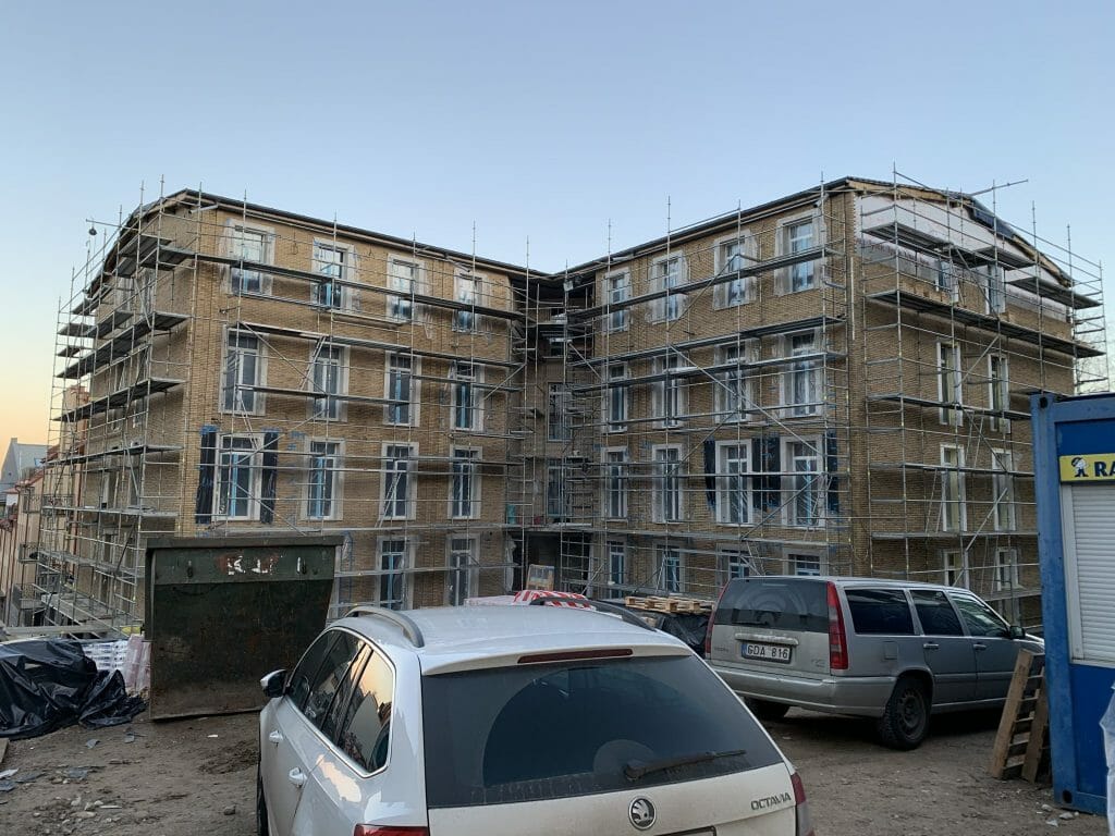 Mindaugo rezidencija (Mindaugo g. 12A) - Multi apartment - construction photos