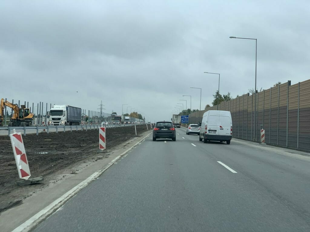 A1 Giraitės atkarpa (viadukas) 102 - 107 km. (A1) - Kelias - statybų nuotraukos