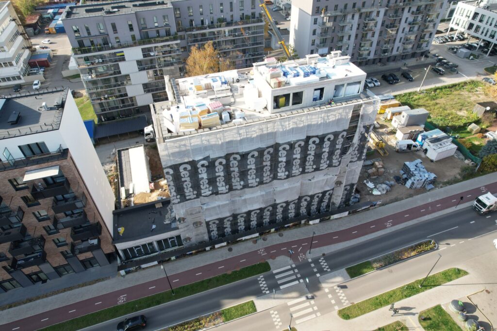 Kernavės aveniu 2 etapas (Kernavės g. 14) - Multi apartment - construction photos