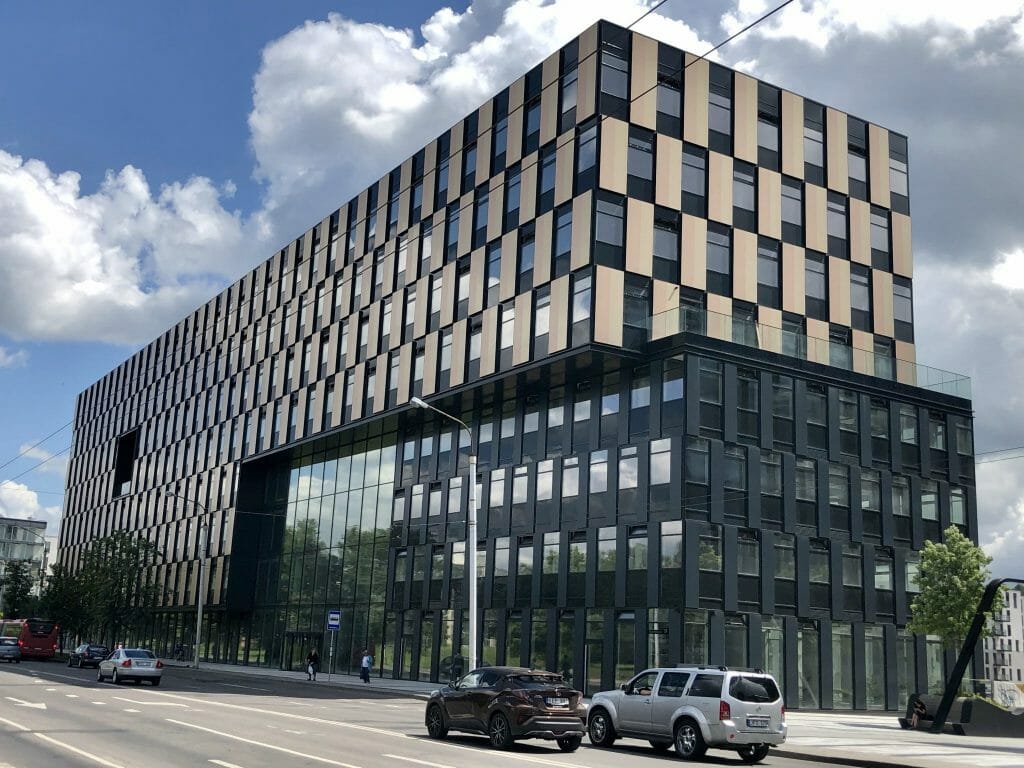 Business Stadium North (Rinktinės g. 3) - Verslo centras - statybų nuotraukos