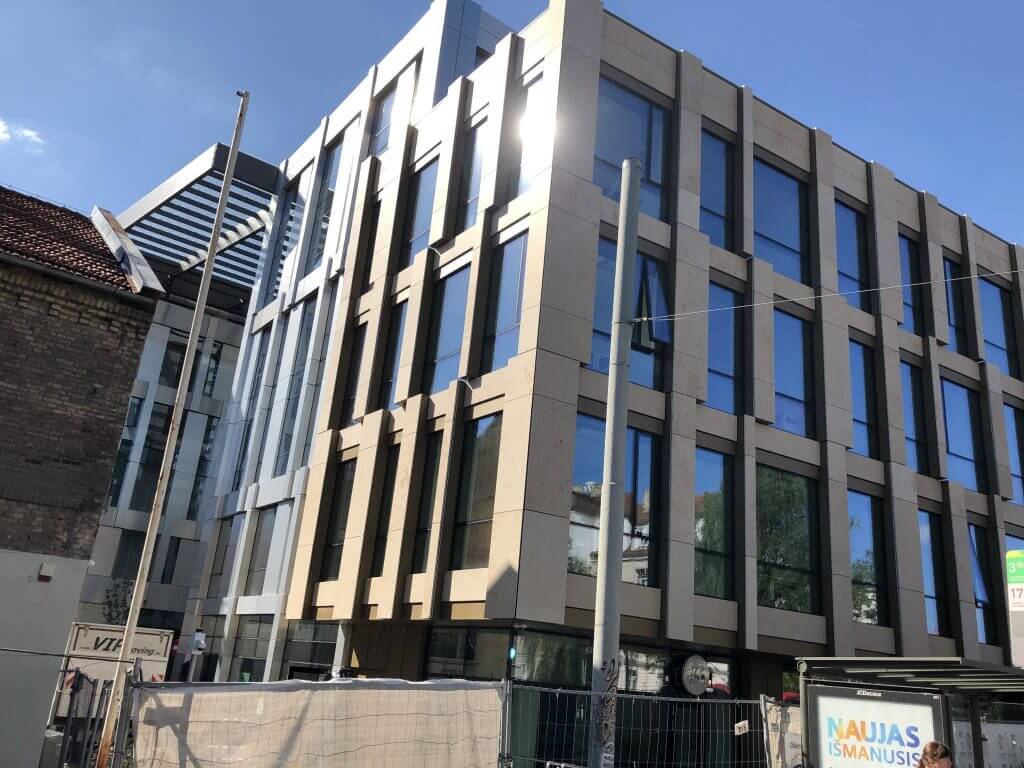 Live Square (Dainavos g. 3) - Biroju centrs - būvdarbu attēli