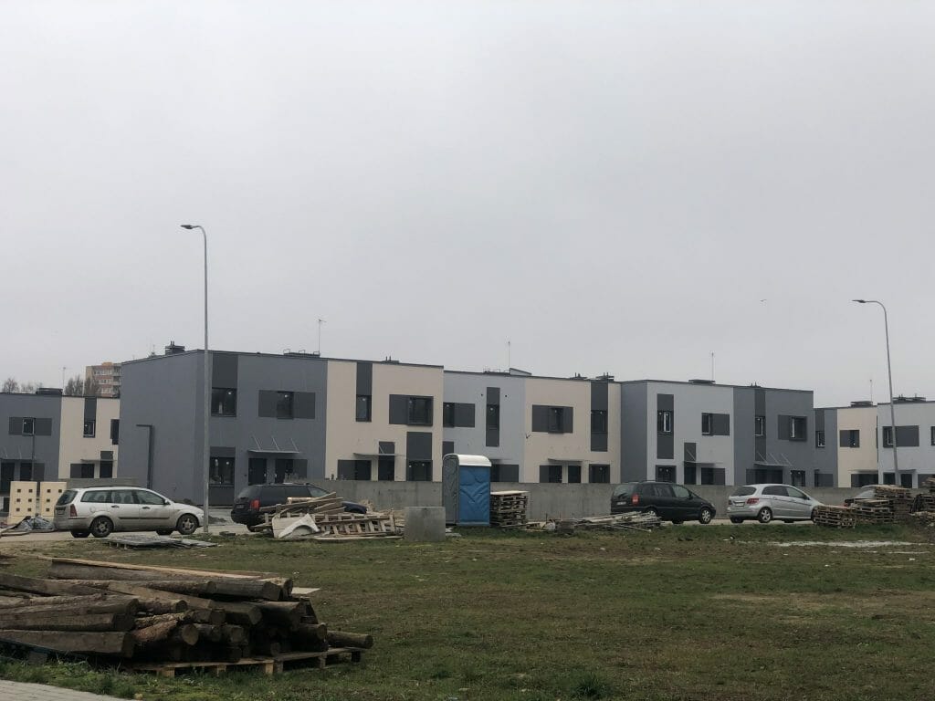 Šakenio alėja (K. Šakenio g. 24) - Rindu mājas - būvdarbu attēli