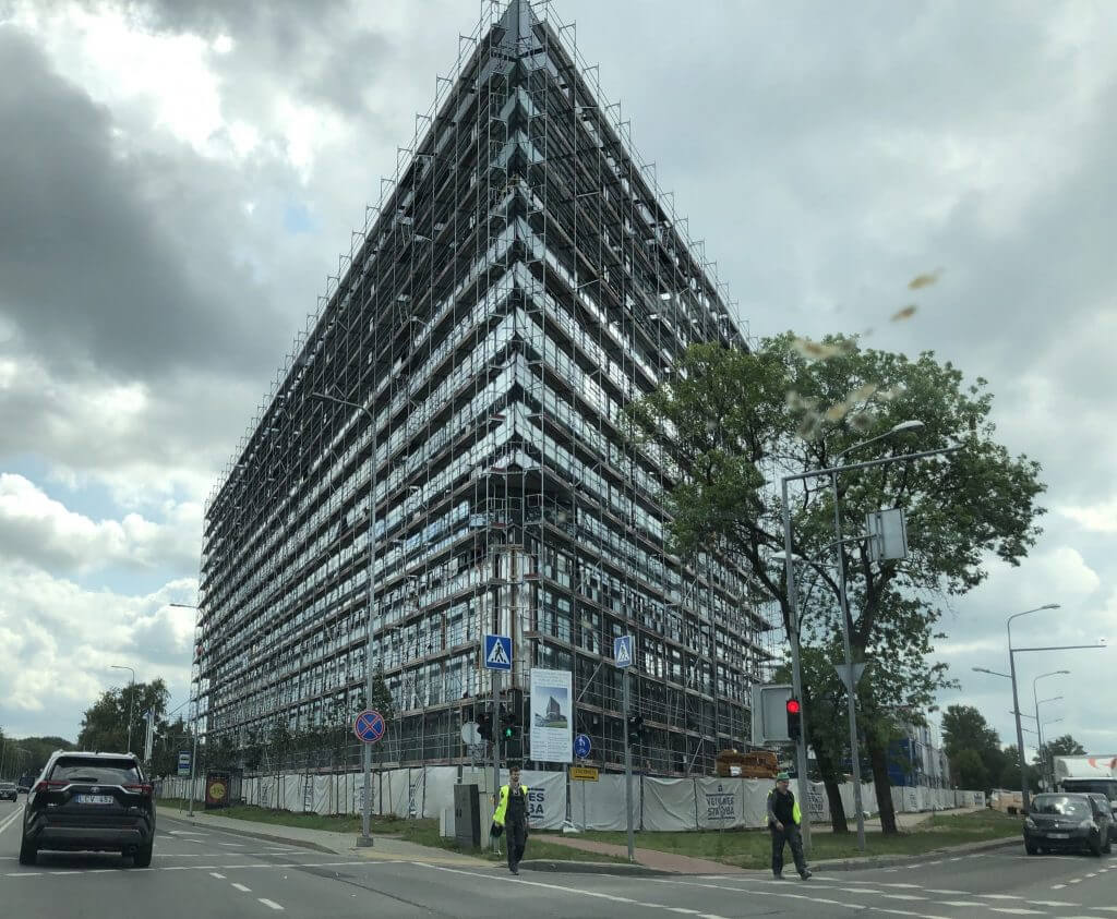 Avia Solutions Group (Dariaus ir Girėno g. 21A) - Office center - construction photos