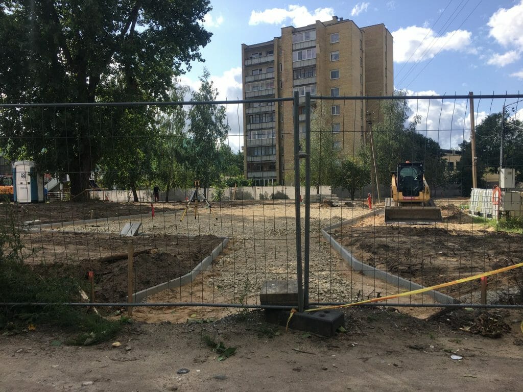 Amatų skveras (Amatų g.) - Väljak - ehituse fotod