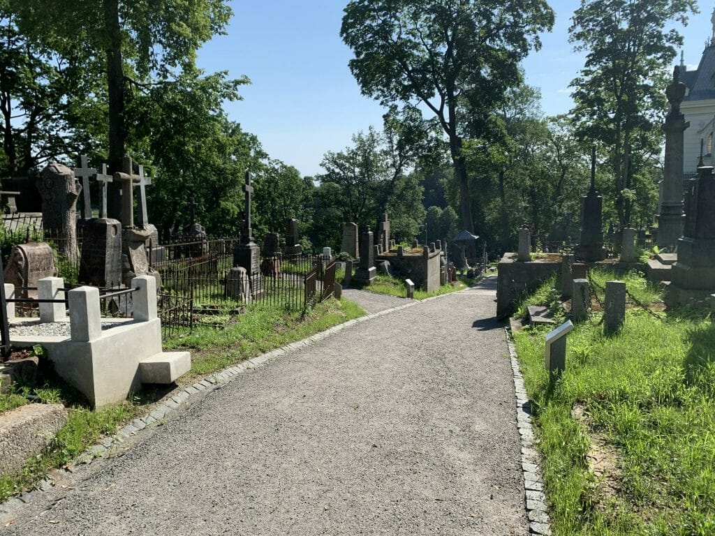 Rasų kapinių rekonstrukcija (Rasų g.) - Funeral services and sites - construction photos