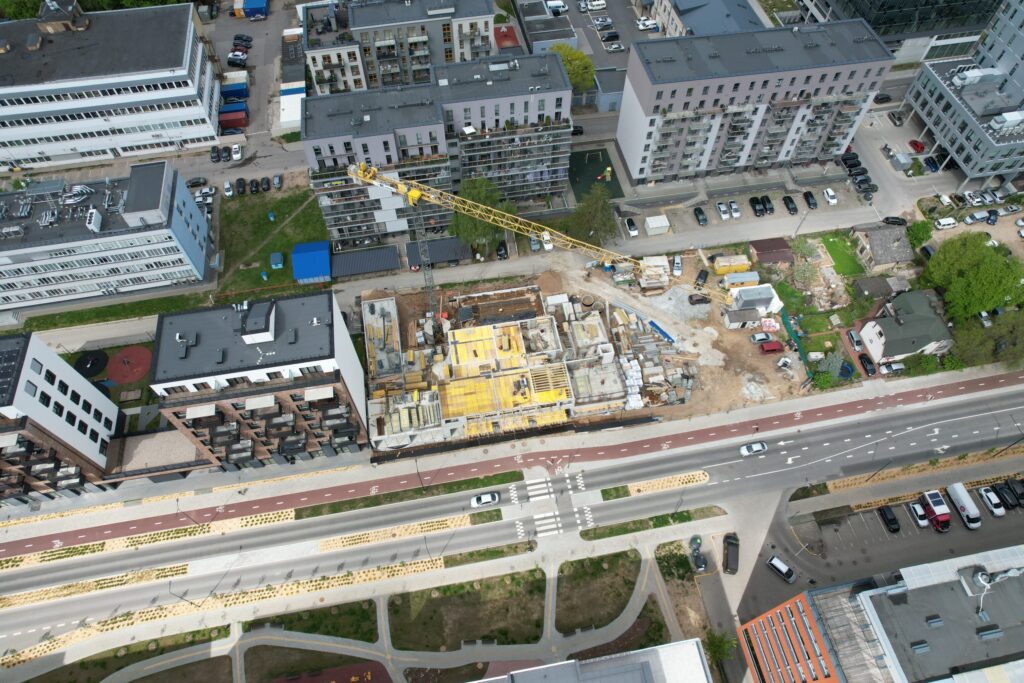 Kernavės aveniu 2 etapas (Kernavės g. 14) - Multi apartment - construction photos