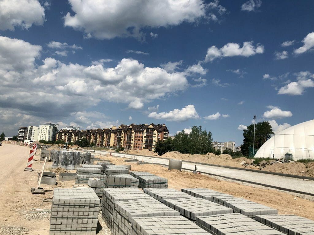 Gilužio g. iki Smalinės g. (Gilužio g.) - Bike path, Street - construction photos