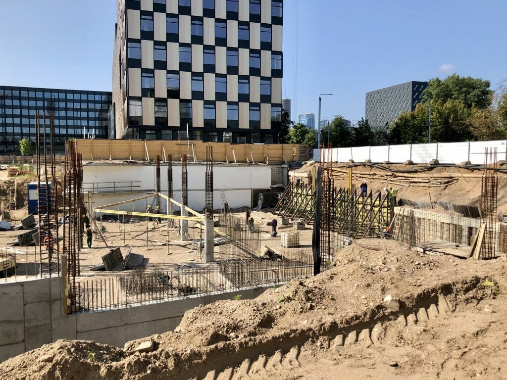 Business Stadium North East (Rinktinės g. 3) - Verslo centras - statybų nuotraukos