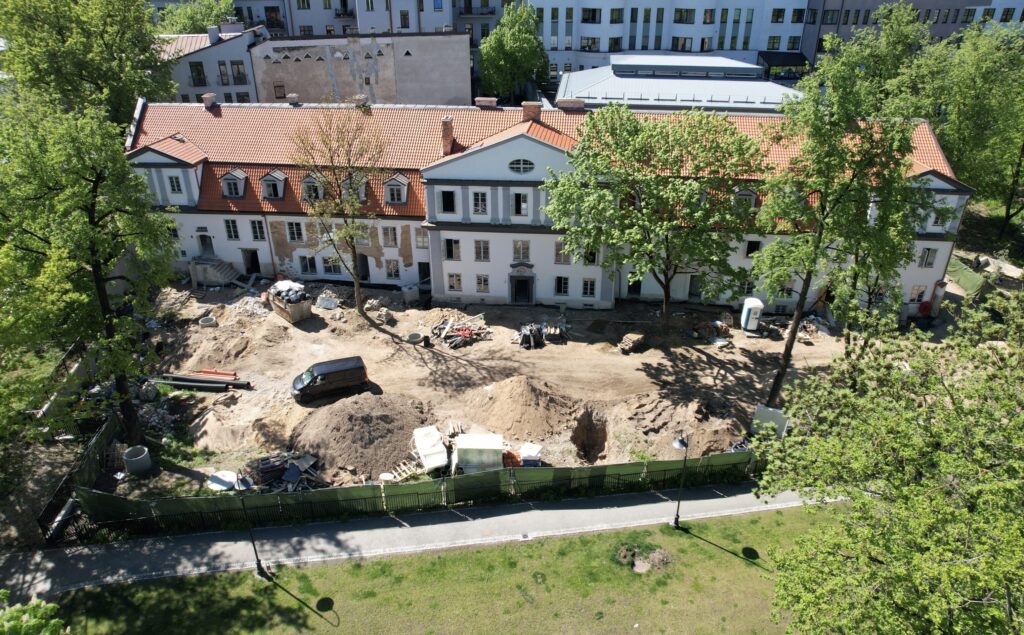 Reformatų Sinodo rūmai (Pylimo g. 7) - Multi apartment - construction photos