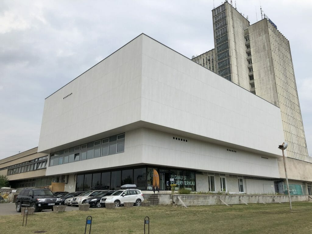 Keistuolių teatro rekonstrukcija (Laisvės pr. 60) - Cultural center - construction photos
