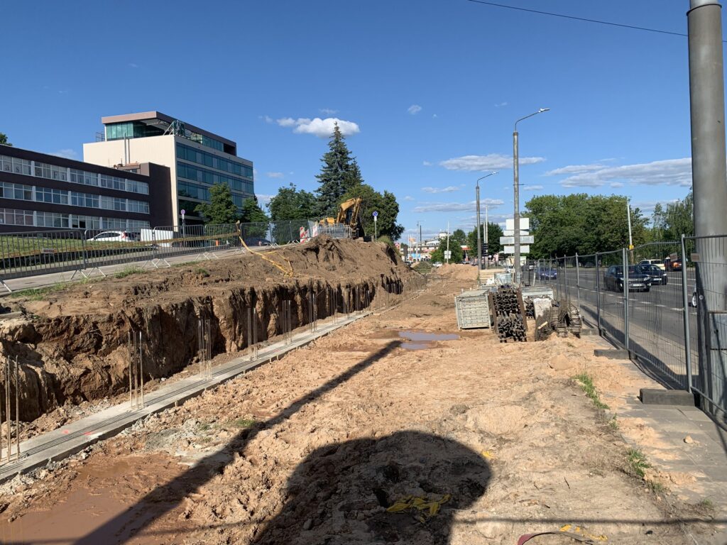 Kareivių g. tarp Verkių ir Kalvarijų g. (Kareivių g.) - Tänav - ehituse fotod