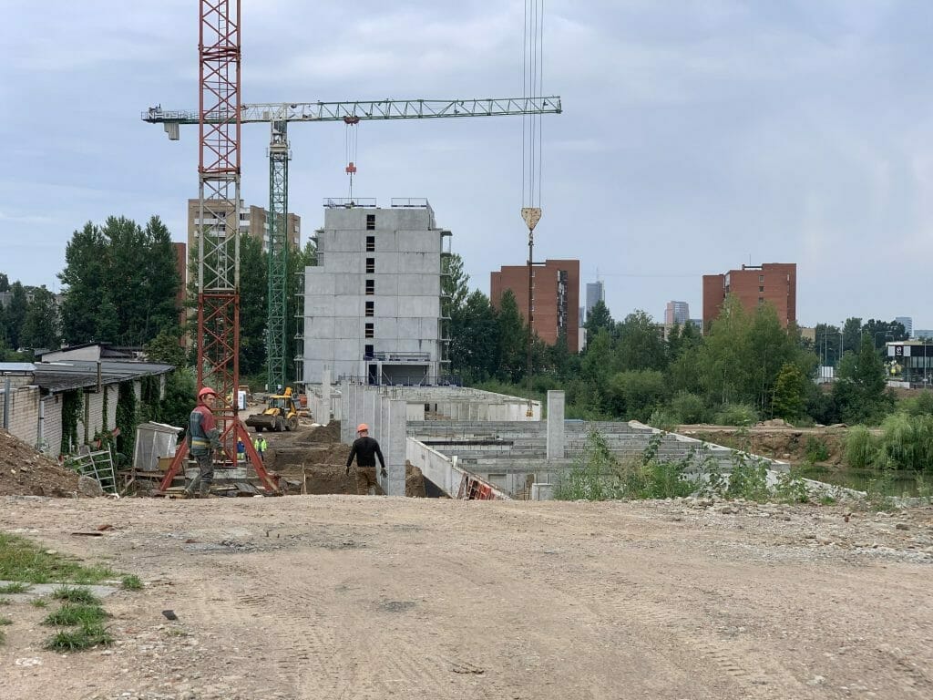 Go Life (Vito Gerulaičio g. 4, Ozo g. 6B) - Daugiabutis - statybų nuotraukos