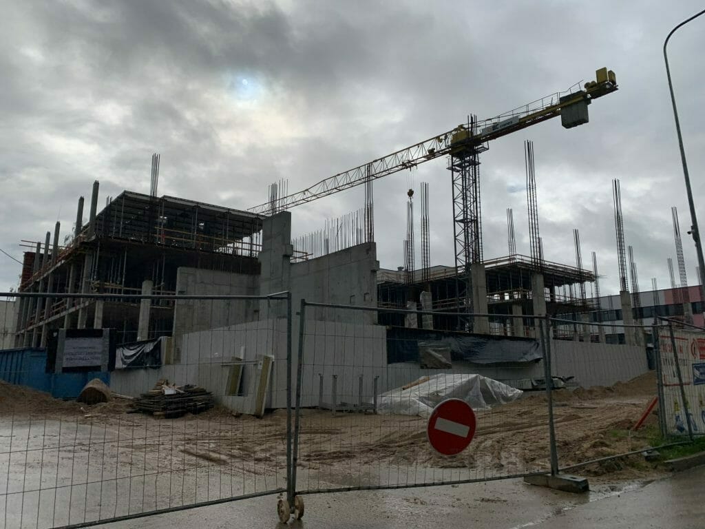 Vaikų pediatrijos II korpusas (Santariškių g. 7) - Hospital - construction photos