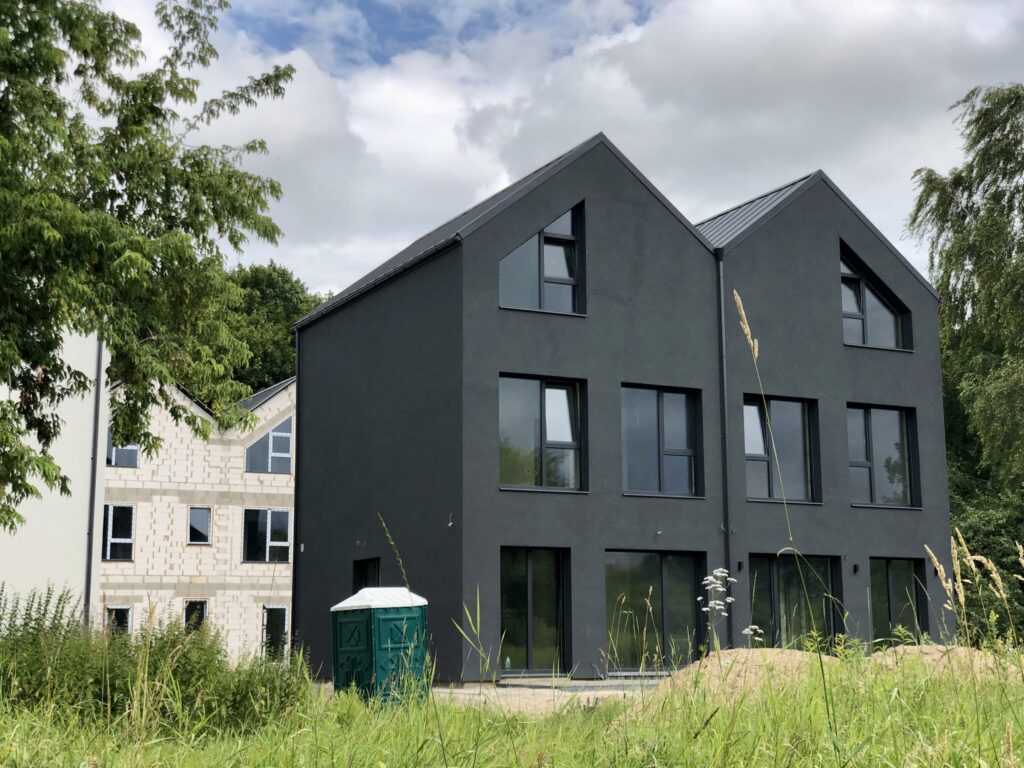 Kaminkelio g. 1 (Kaminkelio g. 1) - Row housing - construction photos