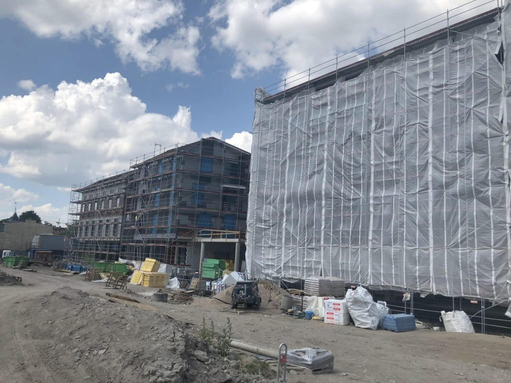 PAUPYS 1 etapas (Aukštaičių g. 4, 8) - Daugiabutis - statybų nuotraukos