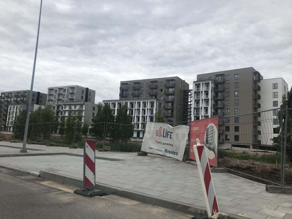 Go Life (Vito Gerulaičio g. 4, Ozo g. 6B) - Daugiabutis - statybų nuotraukos