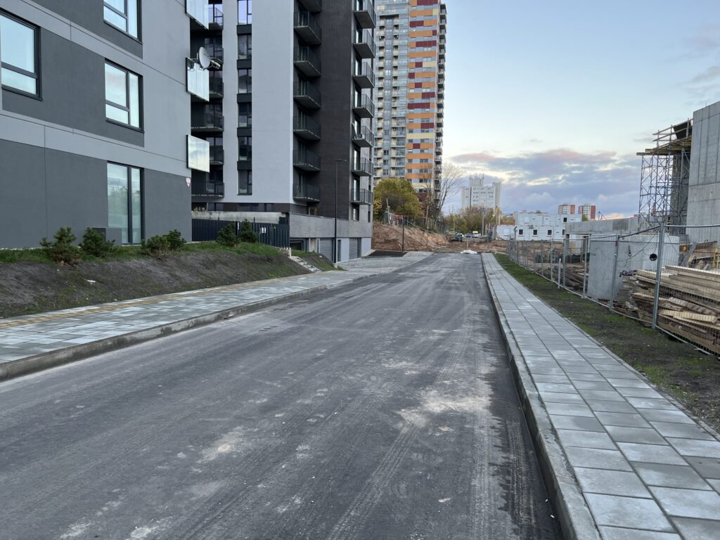 S15 (Spaudos g. 15) - Multi apartment - construction photos