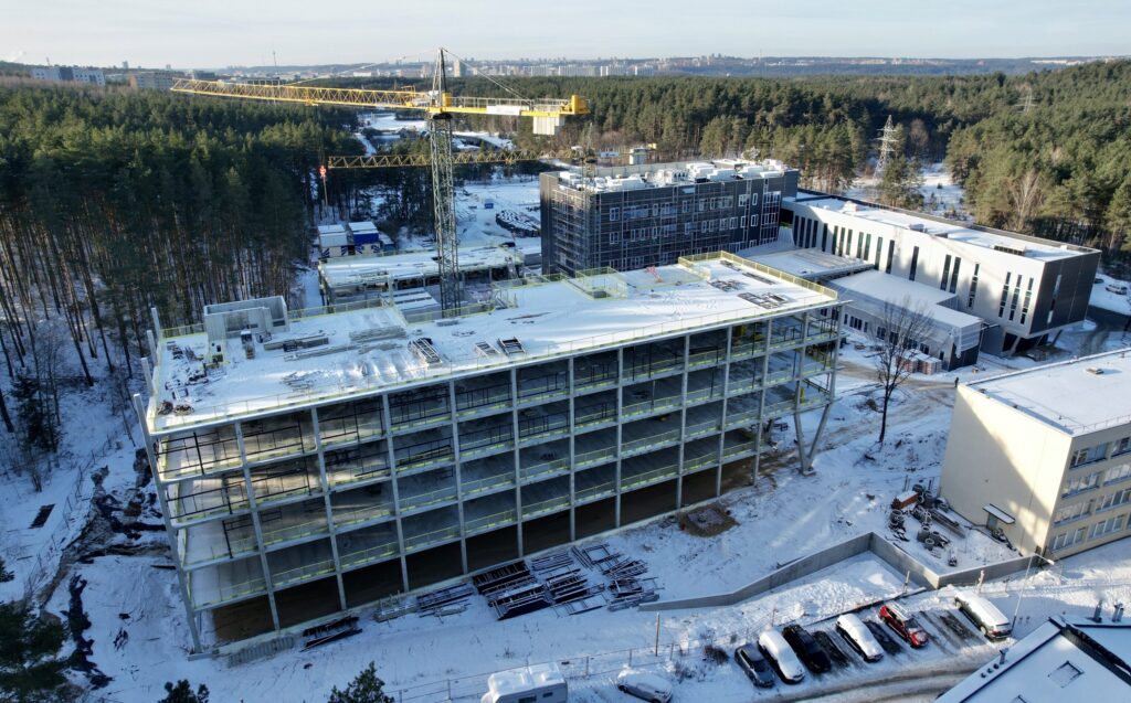 VGTU Elektronikos, Mechanikos ir Transporto inžinerijos fakultetų mokomasis korpusas (Plytinės g. 25-2) - Higher education - construction photos