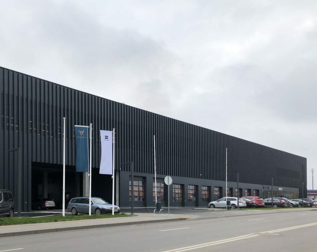 Panerių g. 57 (Panerių g. 57) - Showroom / Service center - construction photos