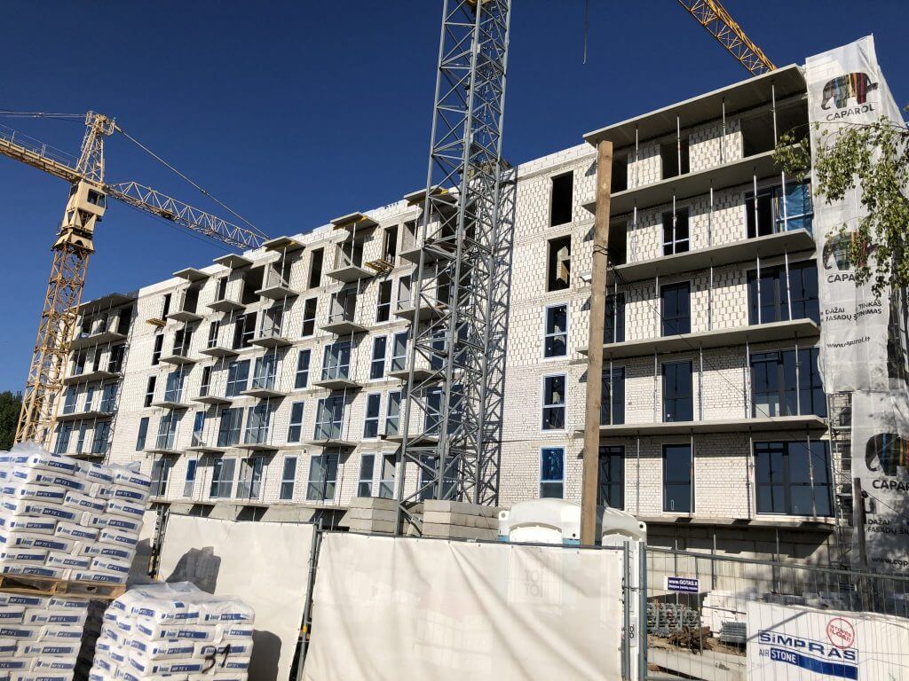 Grigalaukio dominija 3 etapas (Budiniškių g. 5) - Multi apartment - construction photos