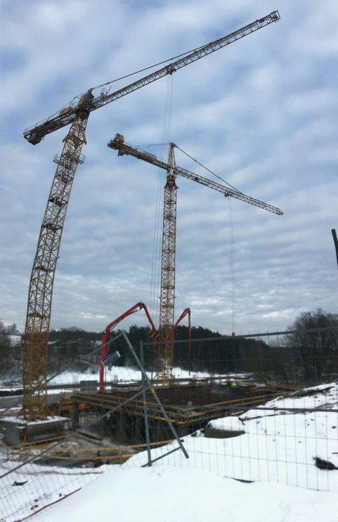 Centrinio archyvo priestatas (O. Milašiaus g. 23) - Administrative - construction photos