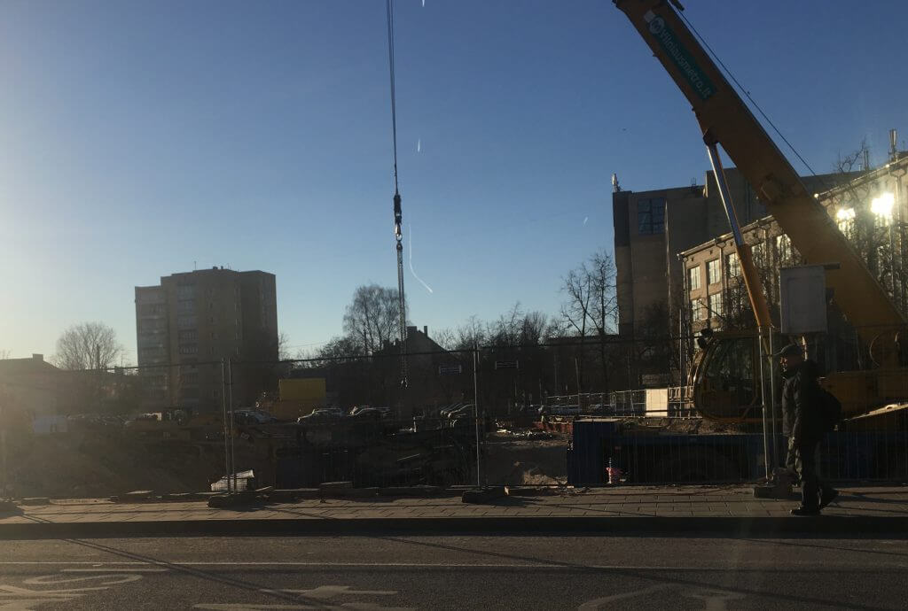 Uptown Park (Švitrigailos g. 13) - Office center - construction photos