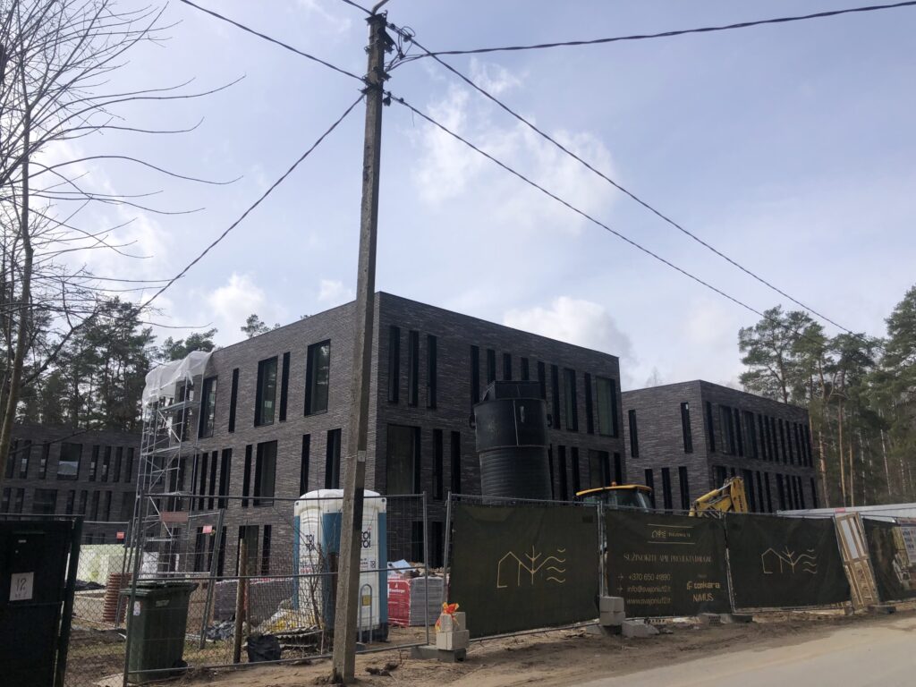 Svajonių 12 (Svajonių g. 12) - Multi apartment - construction photos