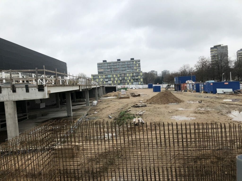 Lazdynų baseinas (Erfurto g. 13) - Pool - construction photos