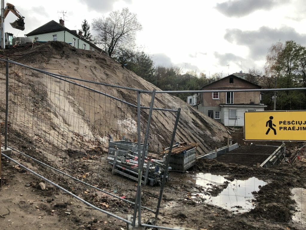 Žemaičių g. viadukas virš P. Kalpoko g. (Žemaičių g.) - Street - construction photos