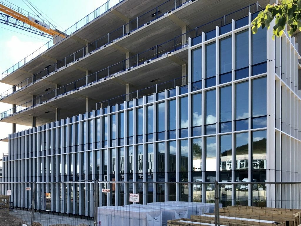 CORE (Ukmergės g. 126) - Office center - construction photos