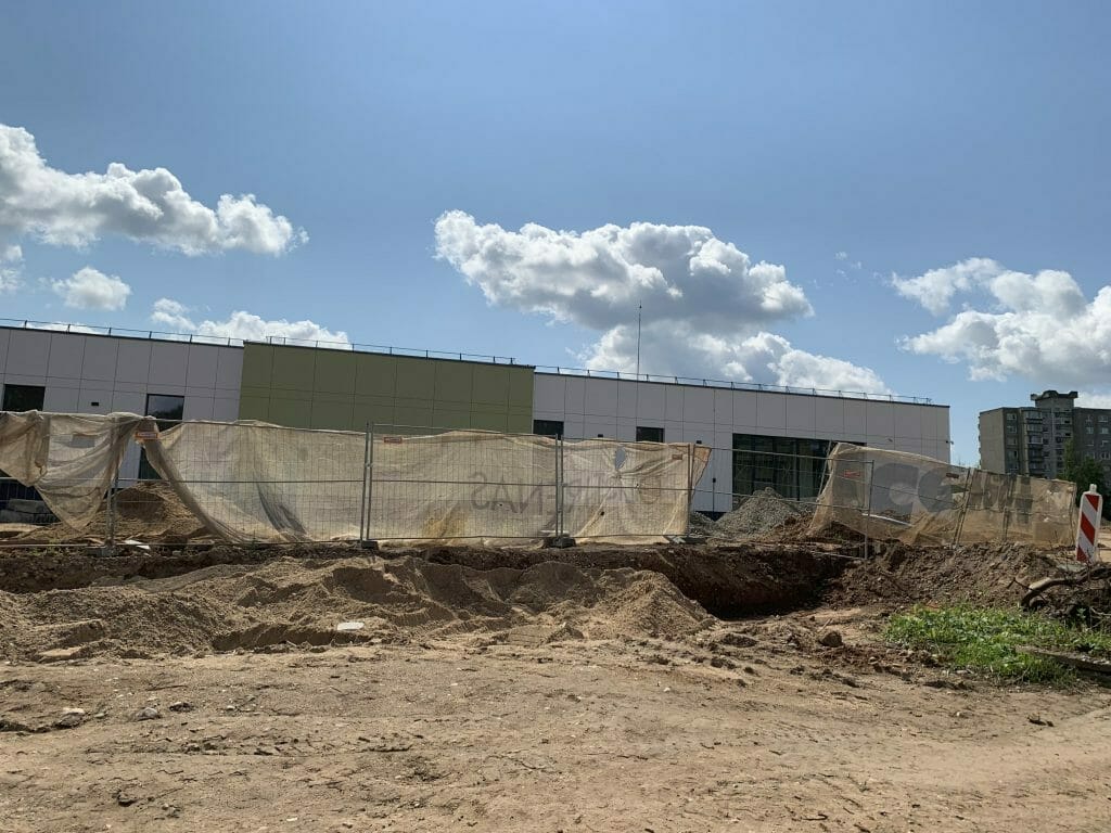 Vaikų darželis Sargėnų Dvaro g. 3 (Sargėnų Dvaro g. 3) - Primary and secondary education - construction photos