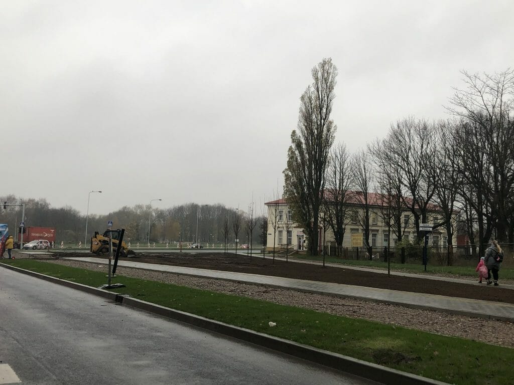 Šilutės pl. žiedinės sankryžos remontas (Šilutės pl.) - Street - construction photos