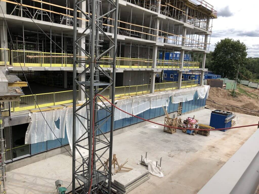 SEB administracinis (Gedimino Baravyko g. 4) - Biroju centrs - būvdarbu attēli