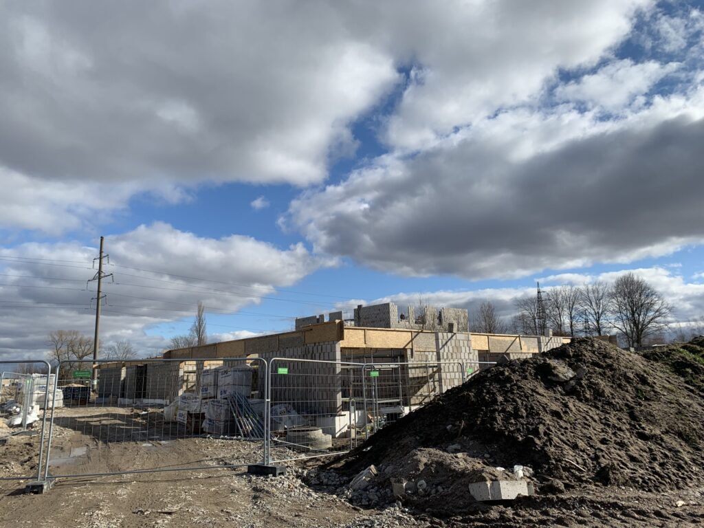 Ąžuolų alėja Paupiuose | 1 etapas (Klemiškės g. 18) - Multi apartment - construction photos