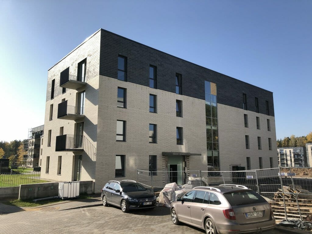 Lazdynėlių vingis 1-2 etapai (Lazdynėlių g. 38, 38A) - Multi apartment - construction photos