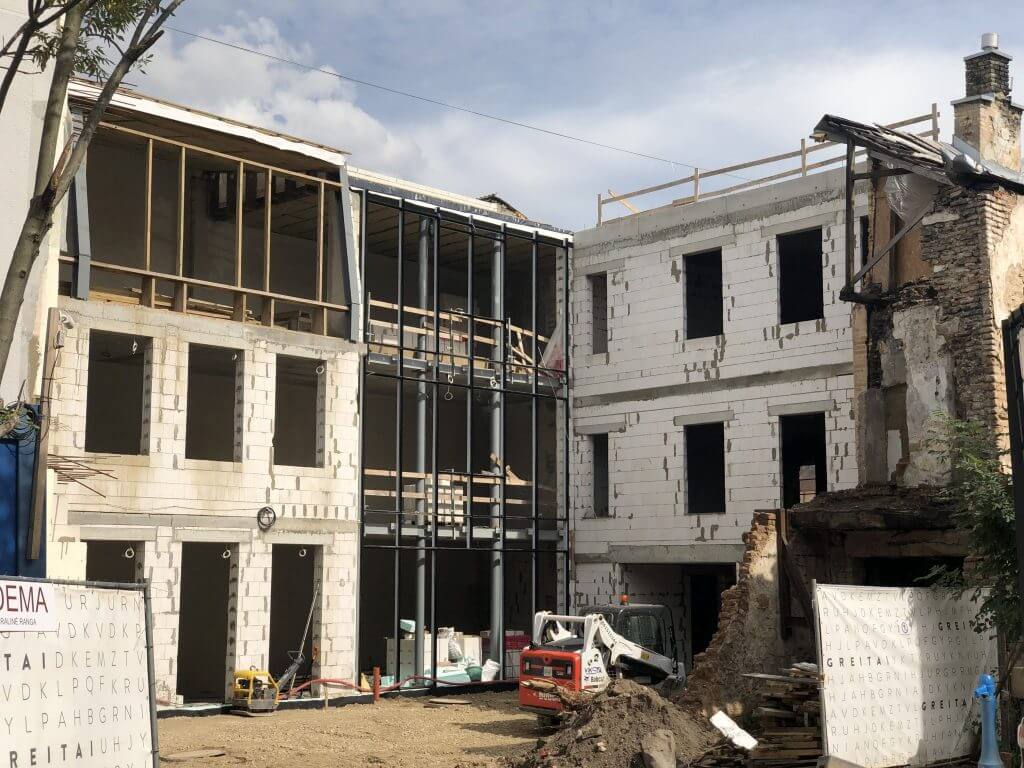 Raugyklos g. 3 (Raugyklos g. 3) - Multi apartment, Office center - construction photos