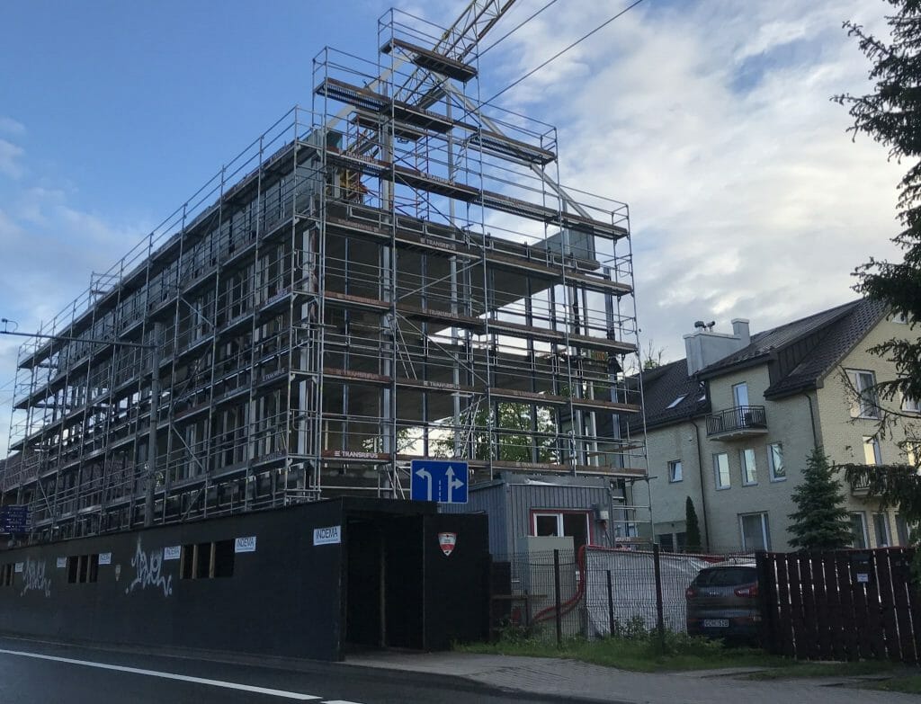 Kęstučio g. 32 (Kęstučio g. 32) - Office center - construction photos