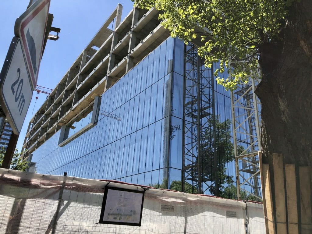 Lvivo (Lvivo g. 37) - Office center - construction photos