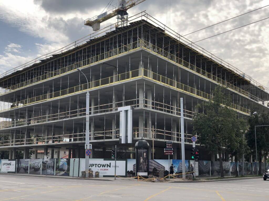 Uptown Park (Švitrigailos g. 13) - Office center - construction photos