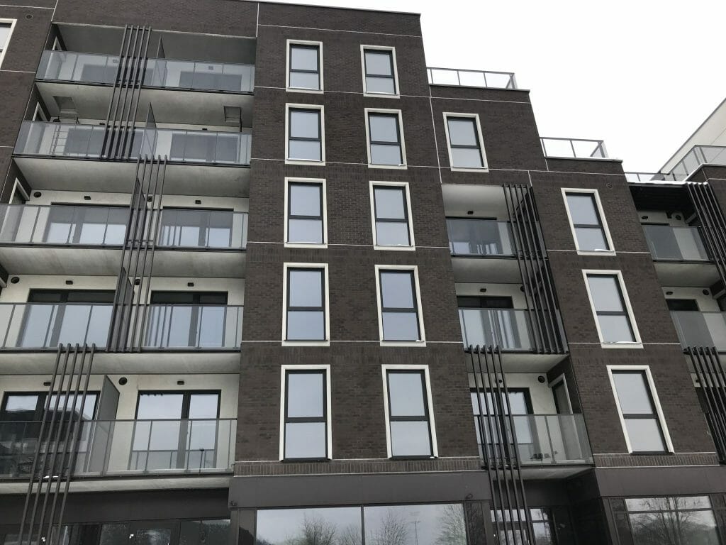 Naujasis Skansenas 1 etapas (Linkmenų g. 15) - Multi apartment - construction photos