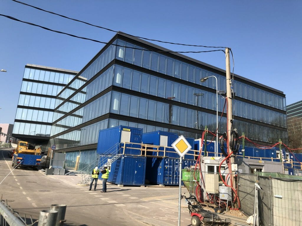 SEB administracinis (Gedimino Baravyko g. 4) - Biroju centrs - būvdarbu attēli