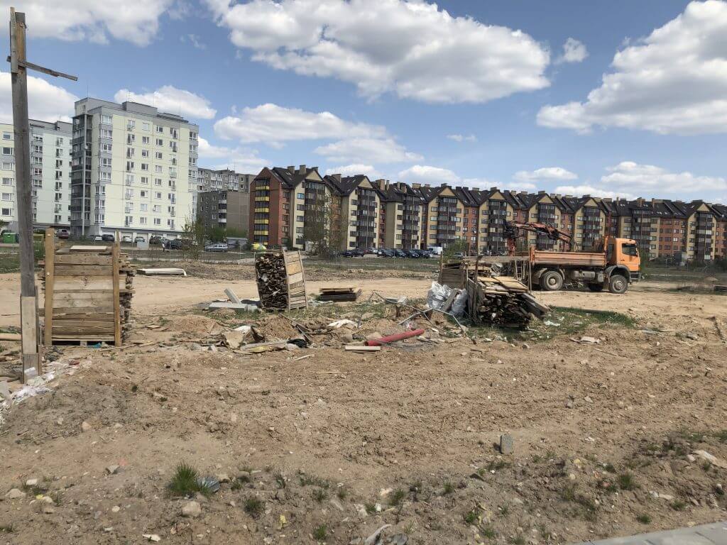 Bitėnų oazė 1-2 etapai (Bitėnų g. 3D, 1B) - Multi apartment - construction photos