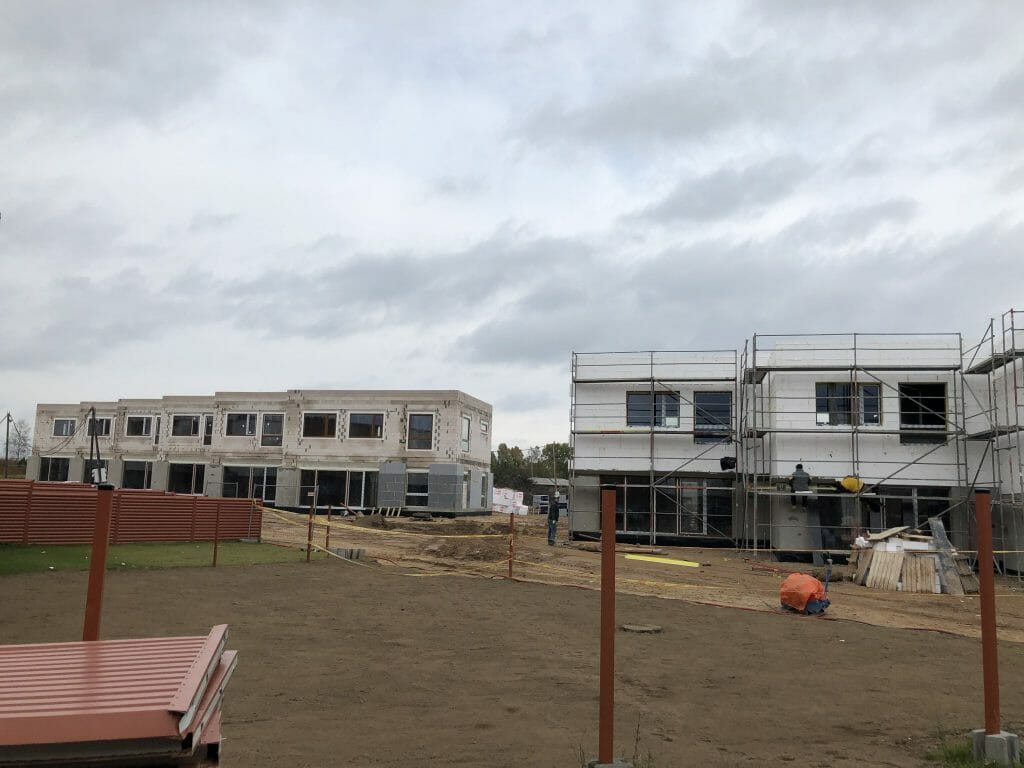 Pilaitės terasos 3-4 etapai (Simono Grunau g. 30, 32, 34, 36, 38, 40) - Rindu mājas - būvdarbu attēli