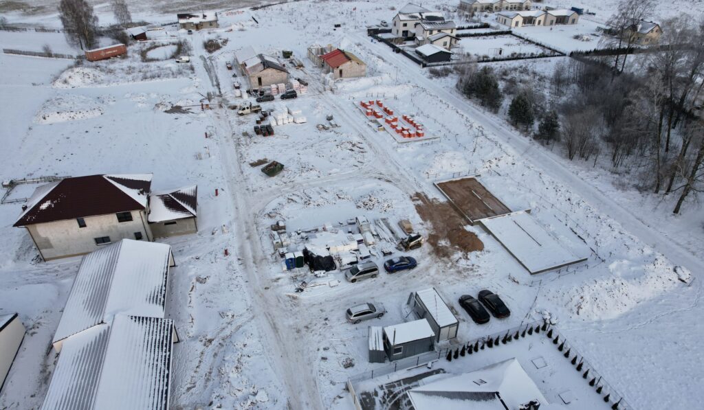 Bičiulių kvartalas 2 etapas (Bičiulių g. 2, 2A, 2B, 2C, 2D, 16, 18, 26, 26A, 26B) - Private house community - construction photos