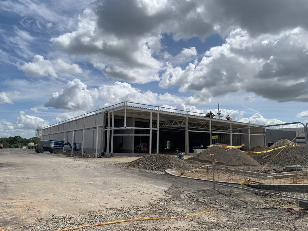 LIDL Brazdžionio g. (B. Brazdžionio g. 23B) - Food store - construction photos