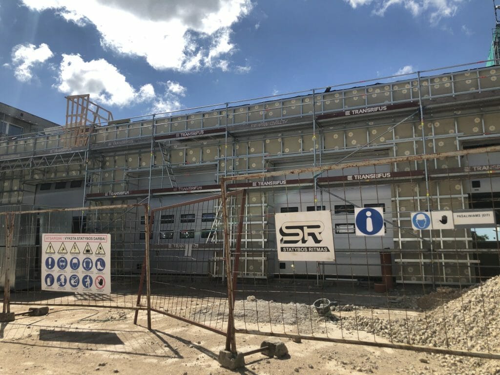 Kauno apskr. PGV 3-iosios komandos būstinė (Elektrėnų g. 12) - Administrative - construction photos